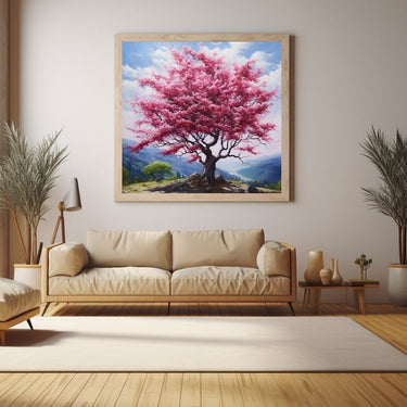 Peinture Arbre Cerisier